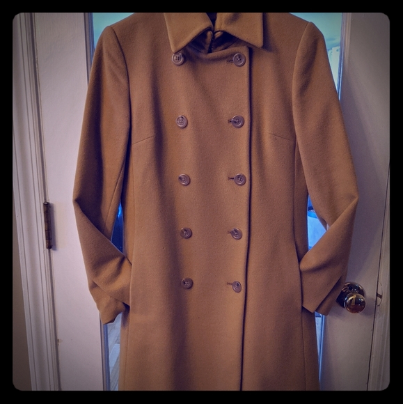 J. Crew Jackets & Blazers - J.Crew Thinsulate Cashmere/Wool coat sz.4